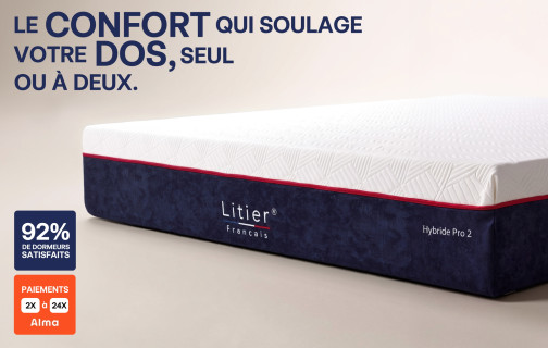 Matelas Hybride Pro 2 Fresh+