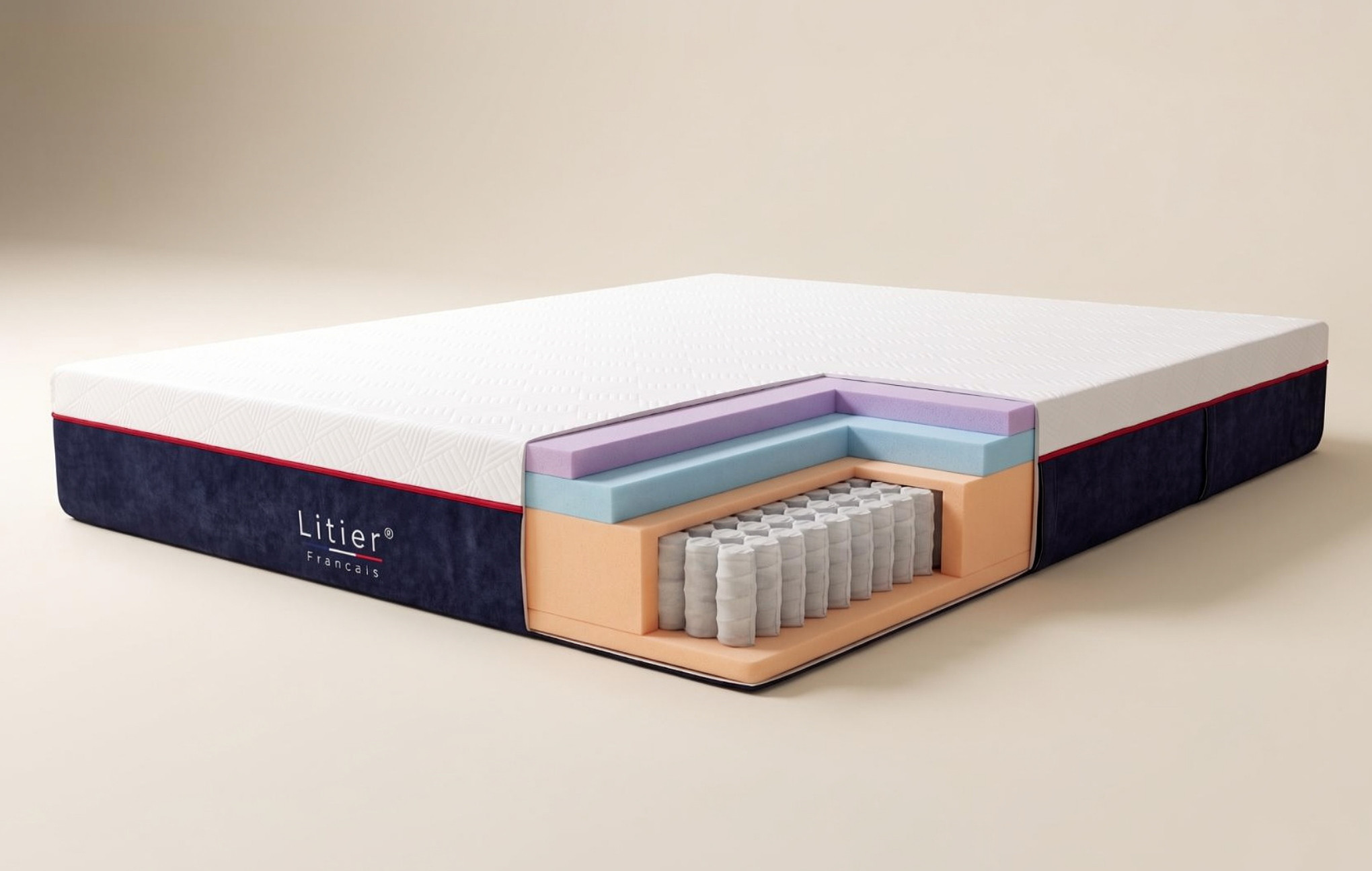Matelas Hybride Pro 2 Premium Fresh+ - Reconditionné