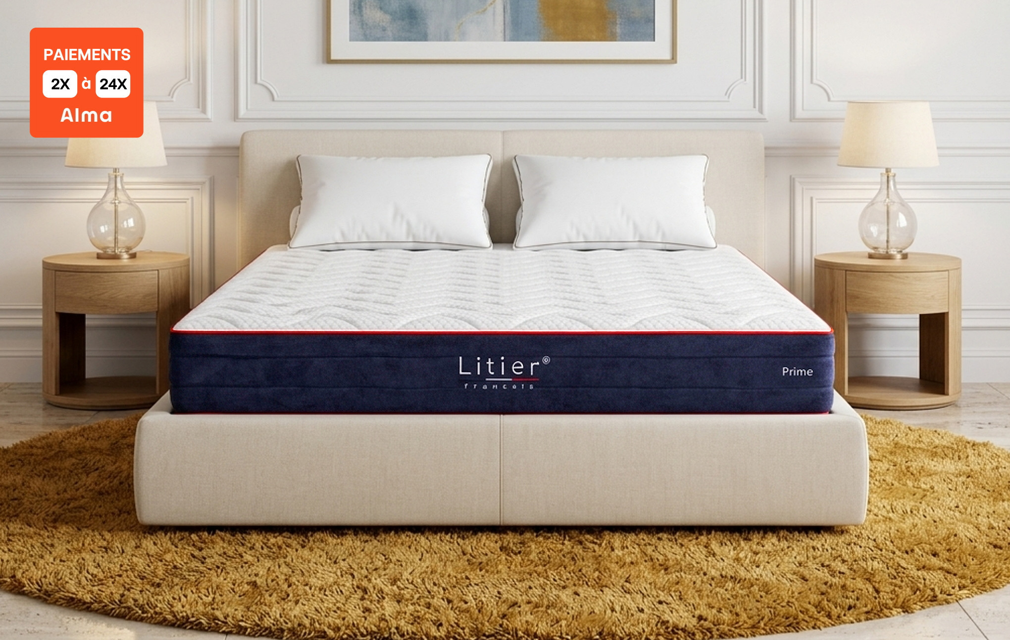 Matelas Hybride Prime - Reconditionné